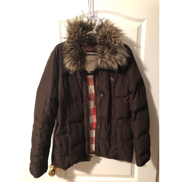 Abercrombie & Fitch Jackets & Coats Abercrombie Fitch Faux Fur